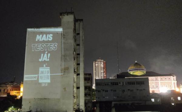 Ação da Virada Sustentável Manaus realizada pela Fundação Amazônia Sustentável (FAS).