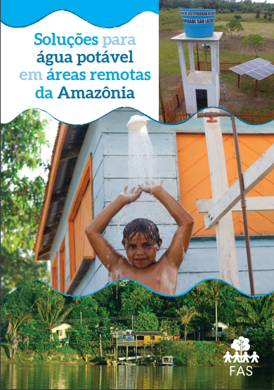 Capa de publicação feita pela Fundação Amazônia Sustentável (FAS).