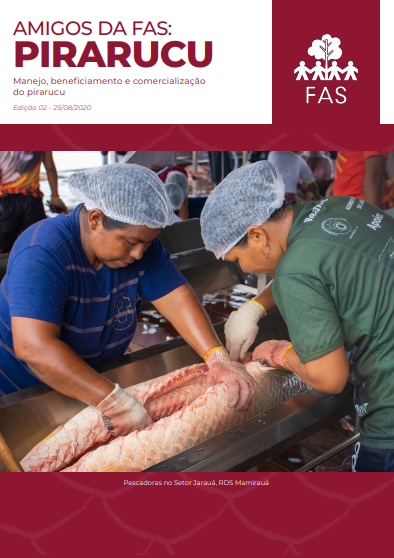 Capa de publicação feita pela Fundação Amazônia Sustentável (FAS).
