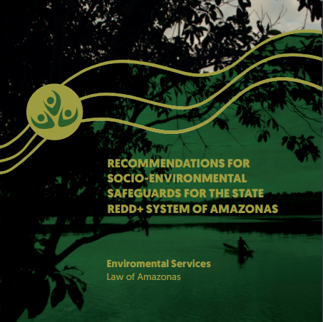 Capa de publicação feita pela Fundação Amazônia Sustentável (FAS).