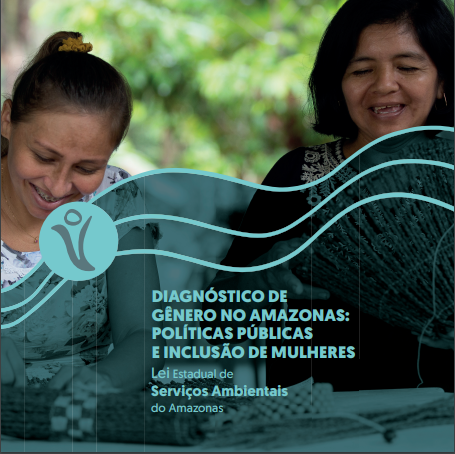 Capa de publicação feita pela Fundação Amazônia Sustentável (FAS).