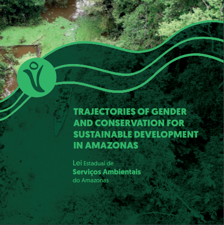 Capa de publicação feita pela Fundação Amazônia Sustentável (FAS).