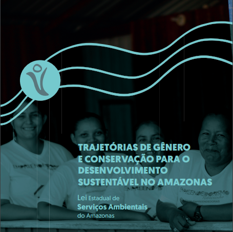 Capa de publicação feita pela Fundação Amazônia Sustentável (FAS).