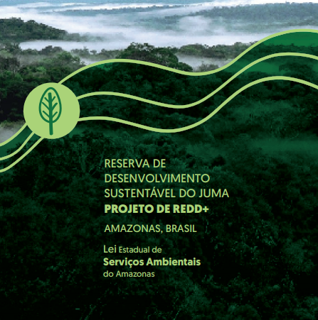 Capa de publicação feita pela Fundação Amazônia Sustentável (FAS).