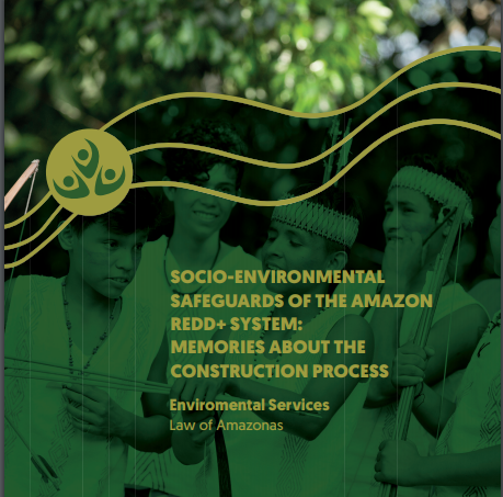 Capa de publicação feita pela Fundação Amazônia Sustentável (FAS).