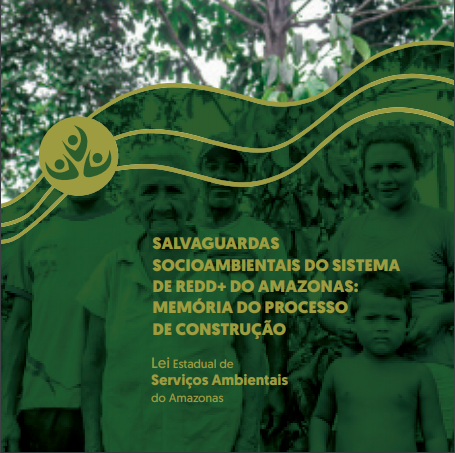 Capa de publicação feita pela Fundação Amazônia Sustentável (FAS).