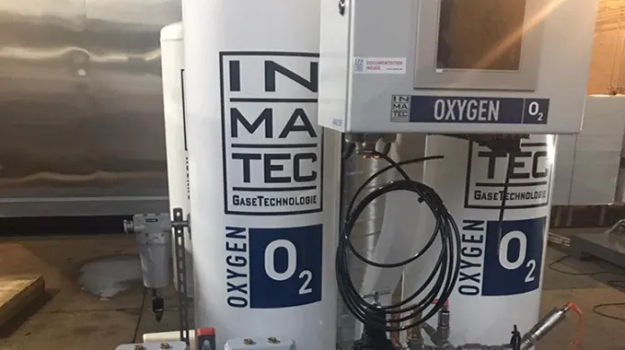 Miniusina de oxigênio, doada pela Fundação Amazônia Sustentável (FAS), Sírio Libanês e Americanas para população do Amazonas.