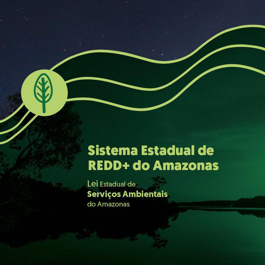 Capa de publicação feita pela Fundação Amazônia Sustentável (FAS).