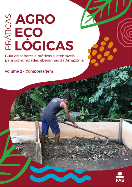 Capa de publicação feita pela Fundação Amazônia Sustentável (FAS).