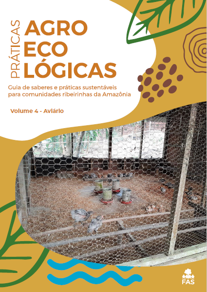 Capa de publicação feita pela Fundação Amazônia Sustentável (FAS).