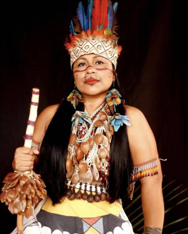 Liderança indígena.