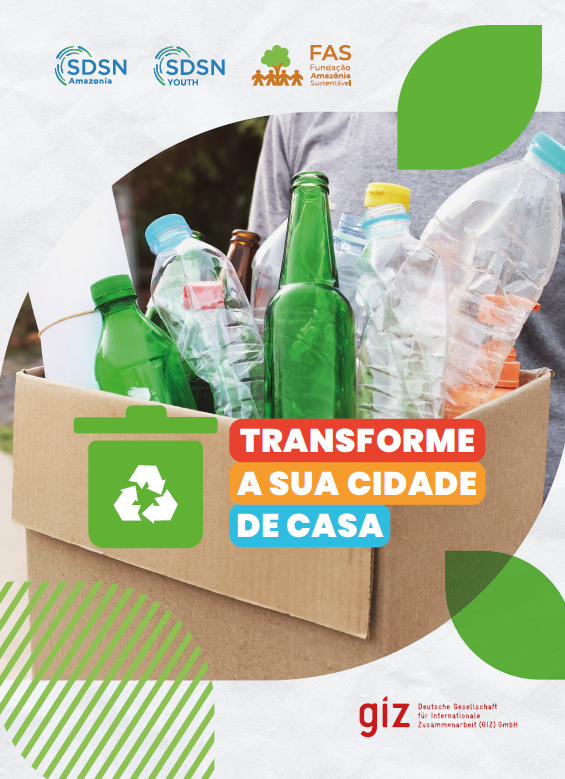 Capa de publicação criada pela Fundação Amazônia Sustentável (FAS).