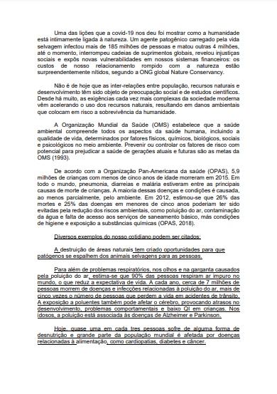 Artigo elaborado pela Fundação Amazônia Sustentável (FAS).