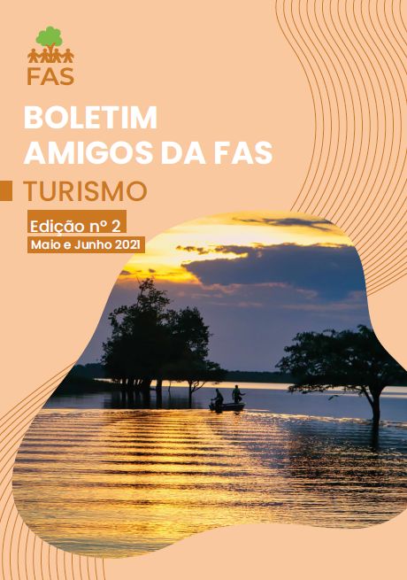 Capa de publicação feita pela Fundação Amazônia Sustentável (FAS).