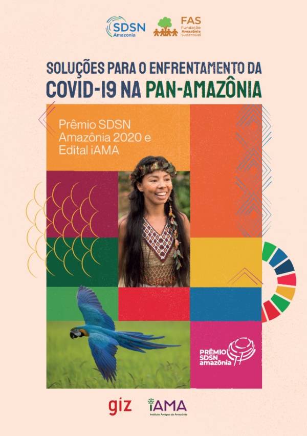 Capa de publicação feita pela Fundação Amazônia Sustentável (FAS).