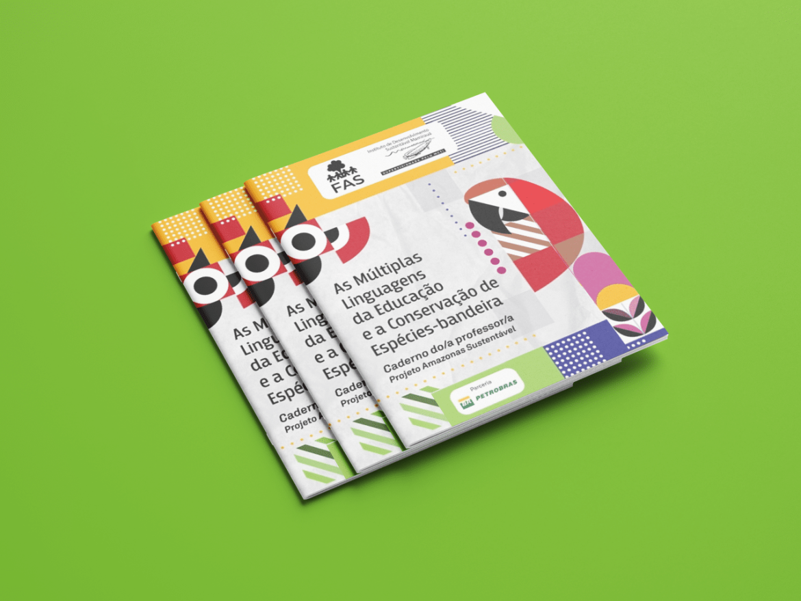Imagem de capa de cartilha criada pela Fundação Amazônia Sustentável (FAS).