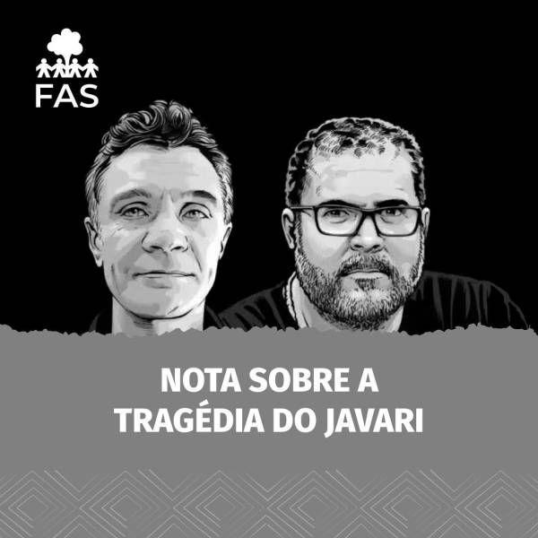 Imagem de Bruno Araújo Pereira e do jornalista britânico Dom Phillips, assassinados brutalmente, no Vale do Javari.