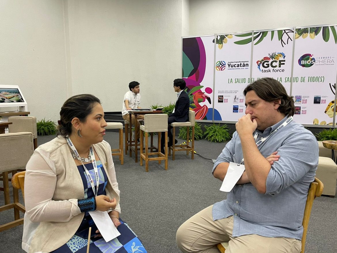 Victor Salviati, Superintendente de Inovação e Desenvolvimento Institucional da Fundação Amazônia Sustentável (FAS), participando da 13ª Reunião Anual da Força-Tarefa de Governadores para o Clima e Florestas.