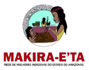 Logo MAKIRA-E'TA - Rede de Mulheres Indígenas do Estado do Amazonas.