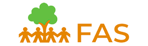 Logo da Fundação Amazônia Sustentável (FAS).